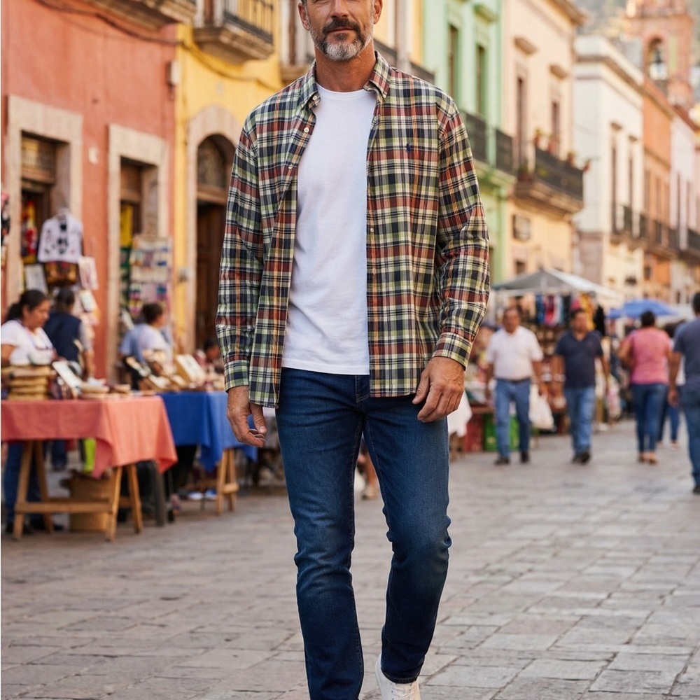 Ralph Lauren Men's Plaid Button Down Shirt - Multicolor
